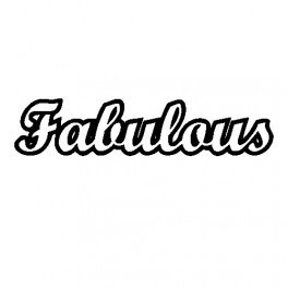 Autocolante - Fabulous