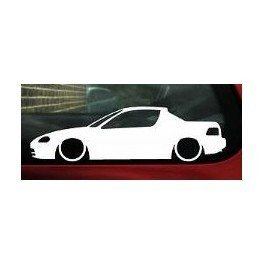 Autocolante - Honda Civic Del Sol