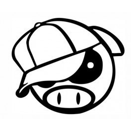 Autocolante - JDM Porco 2