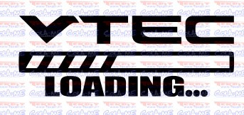 Autocolante - VTEC Loading