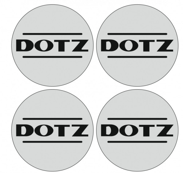 4 Autocolantes Para Centros de Jantes para Dotz