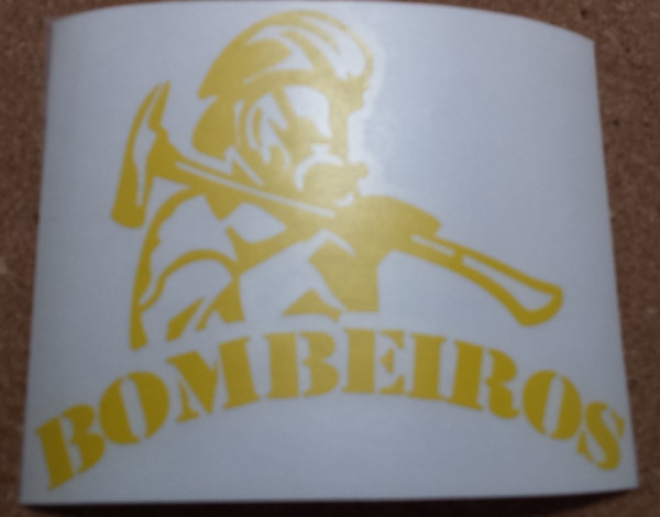Autocolante - Bombeiros