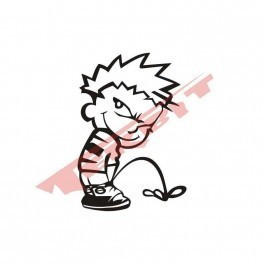 Autocolante - Calvin Mijão - Calvin e Hobbes