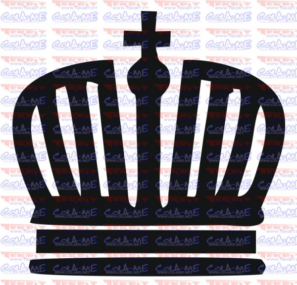 Autocolante - Coroa 22