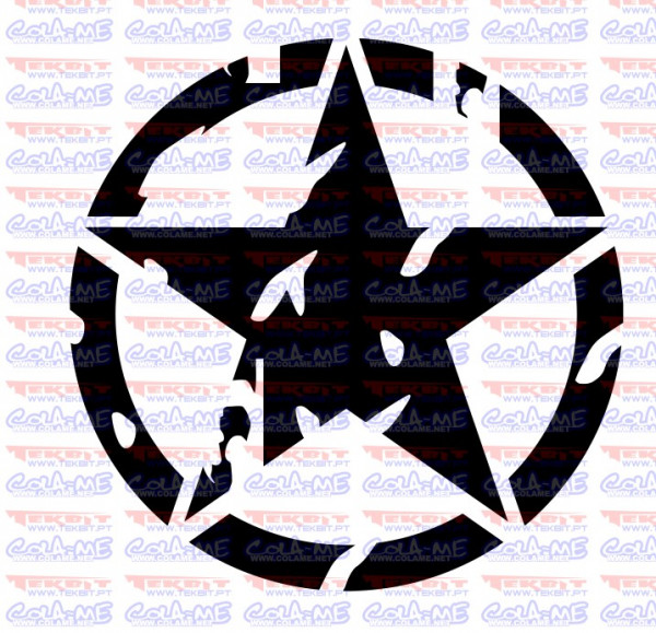 Autocolante - Star