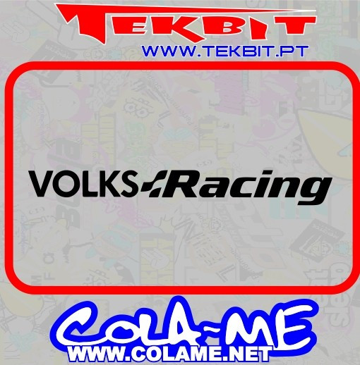 Autocolante - Volks Racing