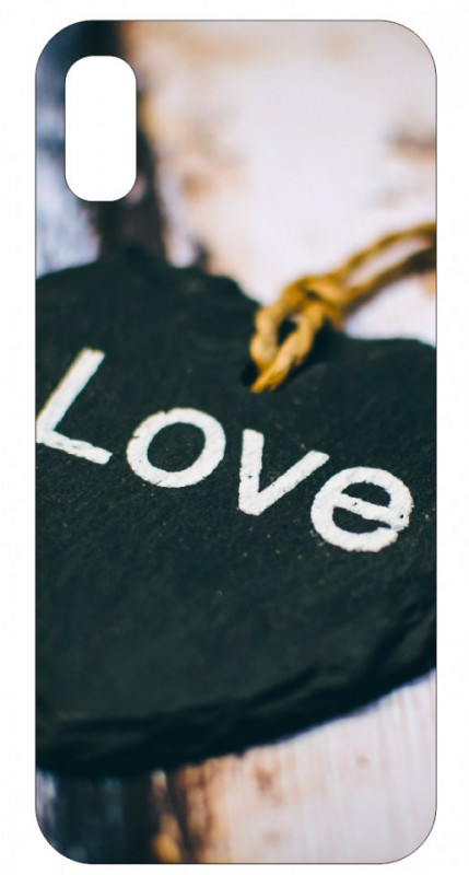 Capa de telemóvel com Love