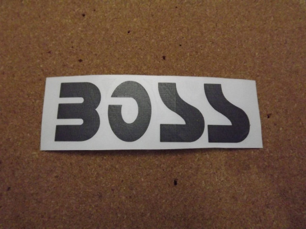 Autocolante- Boss