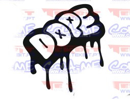 Autocolante - Dope