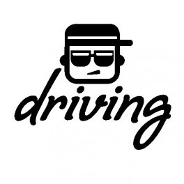 Autocolante - driving