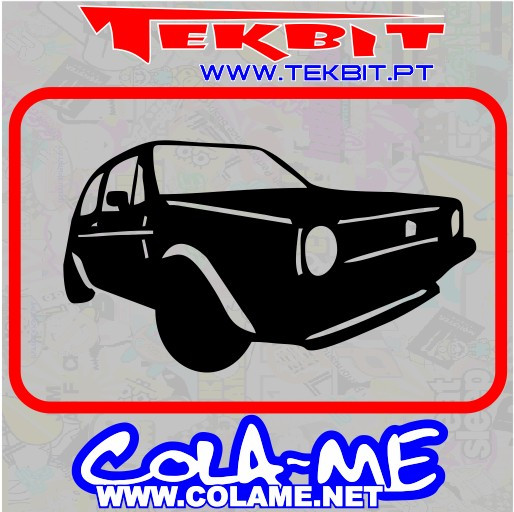 Autocolante - Golf 2