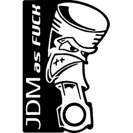 Autocolante - JDM as Fuck