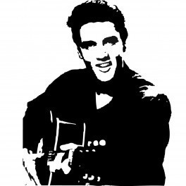Autocolante Música - Elvis Presley
