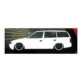 Autocolante - Opel Astra F - Carrinha