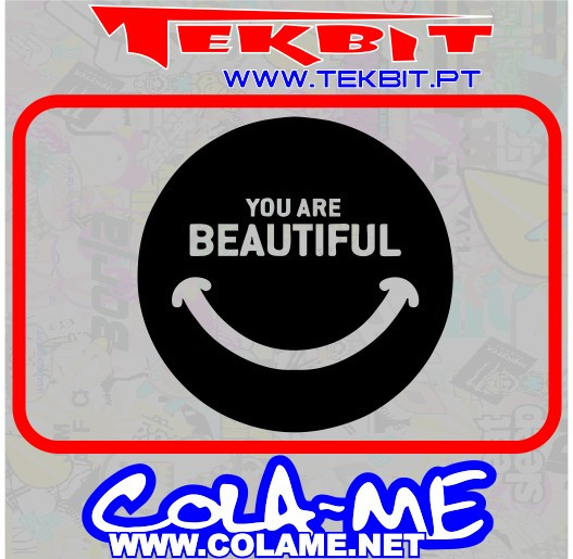 Autocolante - You are Beautiful