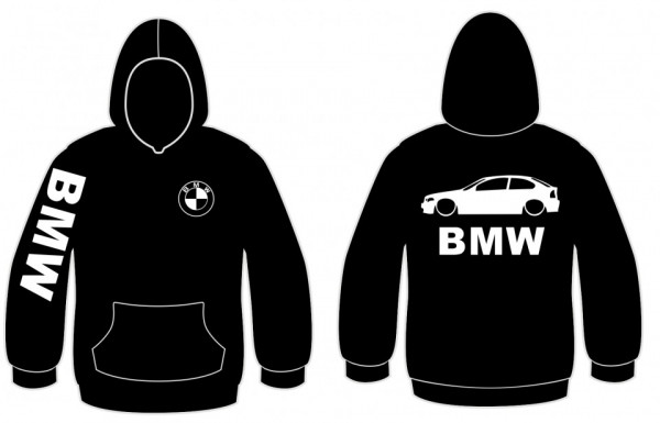 Sweatshirt com capuz para Bmw E46 Compact