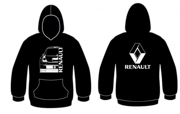 Sweatshirt com capuz para Renault Clio 2 V6