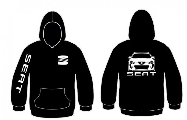Sweatshirt com capuz para Seat Leon 1p