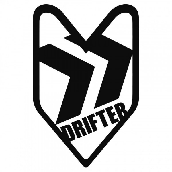 Autocolante com Drifter jdm