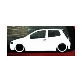 Autocolante - Fiat Punto 3 portas