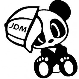 Autocolante - Panda JDM