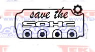 Autocolante - Save the sohc.