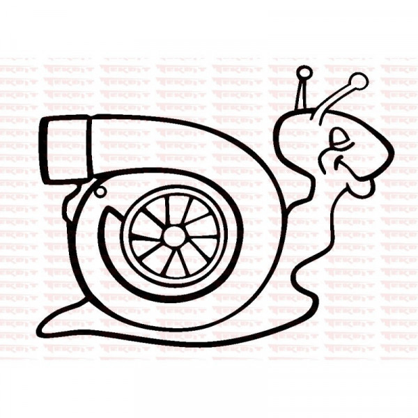 Autocolante - Turbo 5