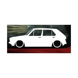 Autocolante - Volkswagen Golf I