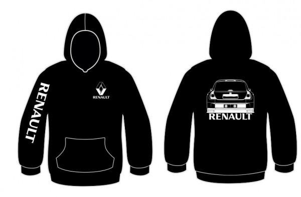 Sweatshirt com capuz para Renault Clio 2 V6