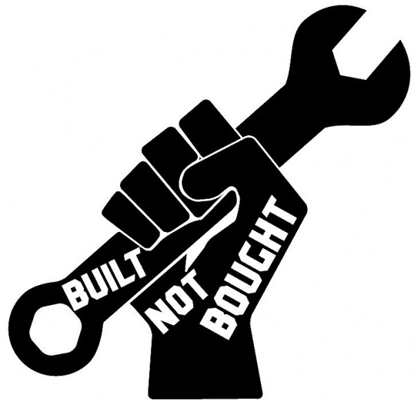 Autocolante - Build Not Bought