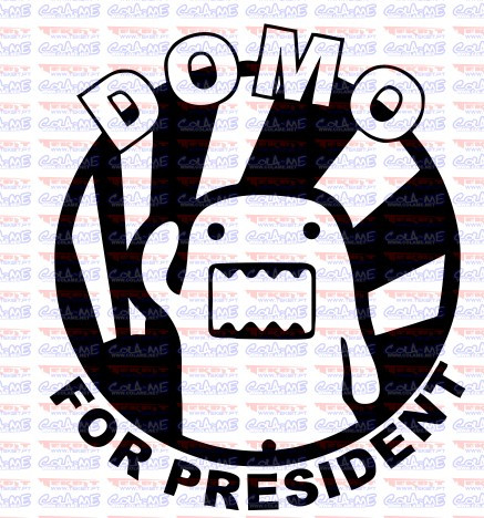 Autocolante - Domo For President