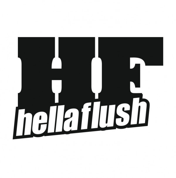 Autocolante com Hella Flush