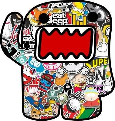 Autocolante Impresso - Domo Bomb Sticker