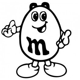 Autocolante - M&M'S