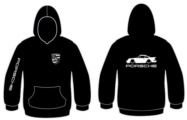 Sweatshirt com capuz para Porsche 911 Turbo