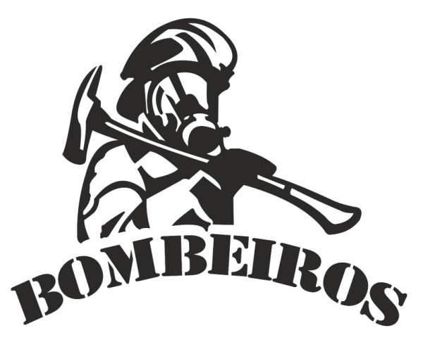 Autocolante - Bombeiros