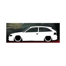 Autocolante - Opel Astra F 3 portas