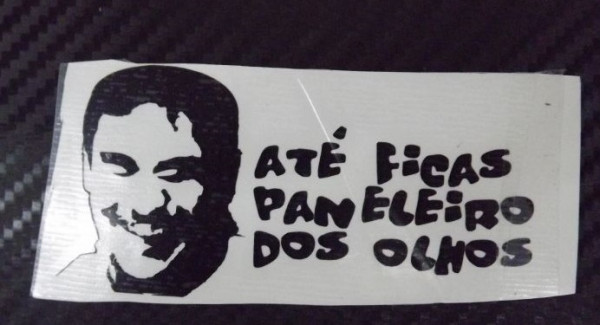 Autocolante - Rato -Até ficas paneleiro dos olhos