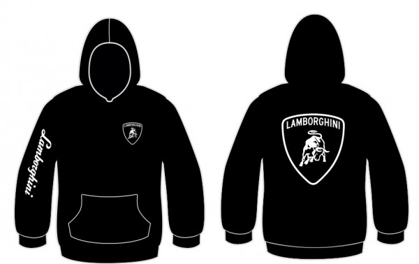 Sweatshirt com capuz para Lamborghini