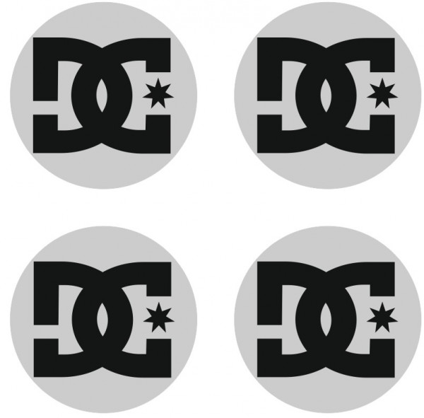 4 Autocolantes Para Centros de Jantes com DC