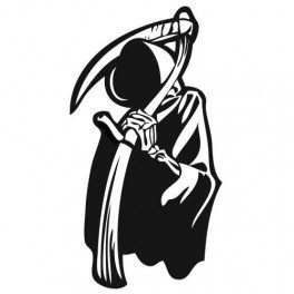 Autocolante - A Morte