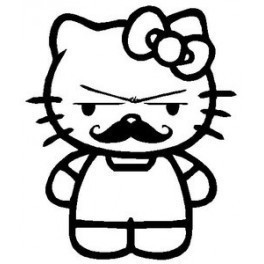 Autocolante - Hello Kitty 3