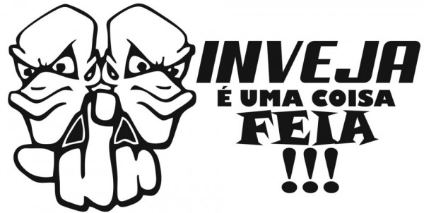 Autocolante - Inveja é uma coisa FEIA 3