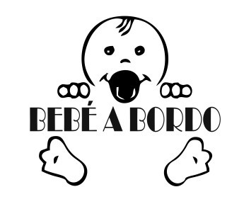 Autocolante - Bebé a Bordo 16