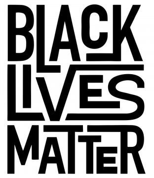 Autocolante com Black Lives Matter