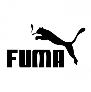 Autocolante com Fuma