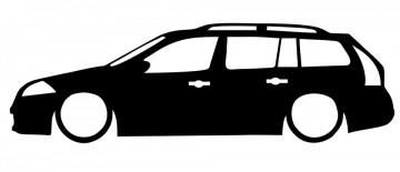 Autocolante com Renault Megane 2 break