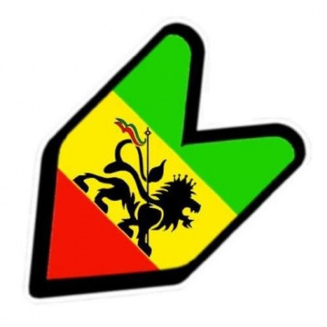 Autocolante Impresso - JDM Reggae