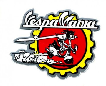 Autocolante Impresso - Vespa Mania