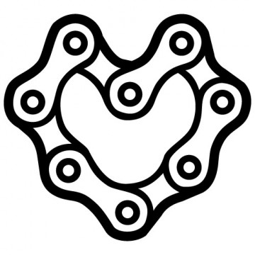 Autocolante - JDM Chain Love